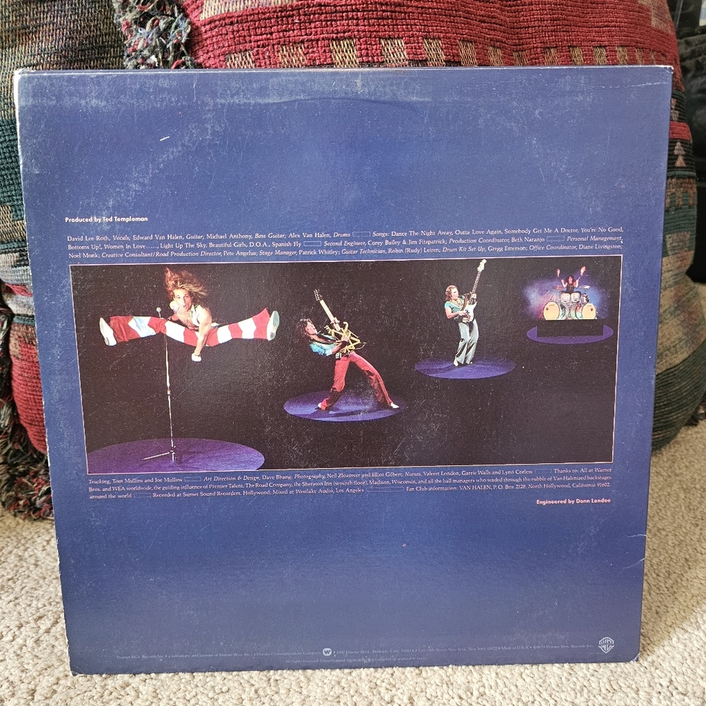 Van Halen - Van Halen II Vinyl Record - 1979 Warner Bros. Records, VG/VG+ - Picture 3 of 7